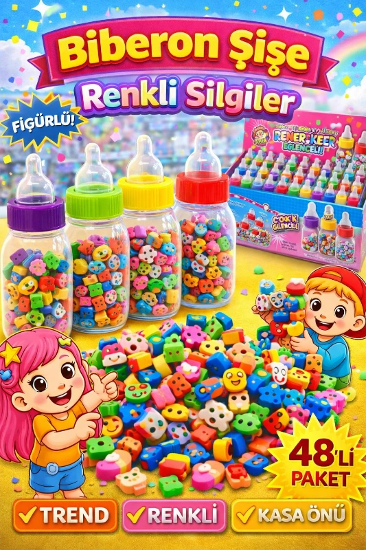 Trend Model Biberon Silgi / 48li PAKET